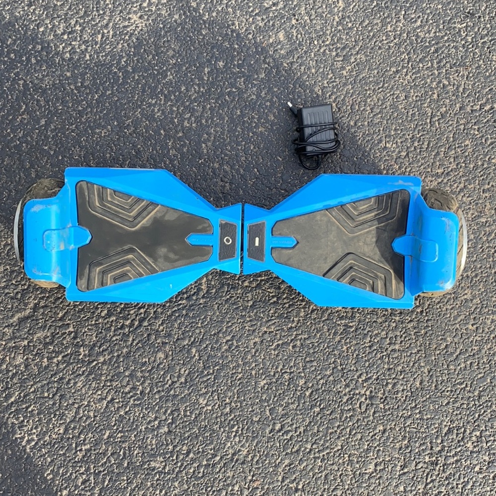 Hover board blue
